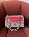Chanel Multicolour Braided Tweed & Ribbon Classic Flap (2014)