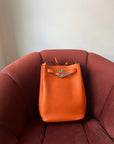 Hermès So Kelly 22 In Orange Togo (2008)
