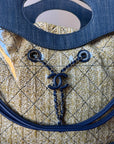 Chanel PVC Denim & Raffia Tote (2019)