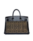 Hermès Birkin 40 In Tappiserie Toile/ Box Leather (2000)