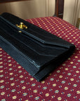Chanel Vintage Satin Envelope Clutch (1991-1994)