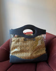 Chanel PVC Denim & Raffia Tote (2019)