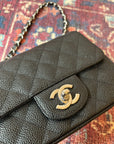 Chanel Mini Square Caviar Flap (2009-10)