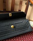 Chanel Vintage Satin Envelope Clutch (1991-1994)