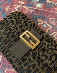 Fendi Beaded Leopard Baguette (2011)