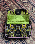Fendi Vintage Beaded Fringe Baguette Shoulder Bag