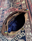 Fendi Vintage Brown Suede Rope Hobo
