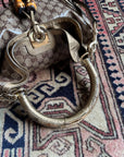 Gucci Vintage Monogram Metallic Indy Hobo