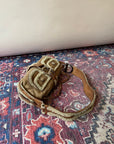 Dior Vintage Shearling Flight Shoulder Bag