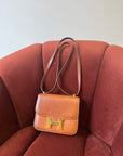 Hermès Constance 18 In Fauve Barenia (2019)
