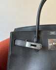 Hermès Birkin 30 In Black Epsom (2006)