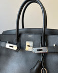 Hermès Birkin 30 In Black Epsom (2006)