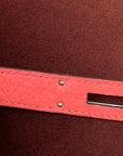 Hermès So Kelly 26 Verso In Rouge Casaque/ Rose Jaipur Togo (2012)