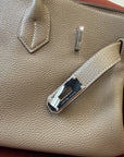 Hermès JPG Shoulder Birkin 42 In Etoupe Togo (2010)