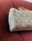 Louis Vuitton Vintage Green Denim Neo Speedy (2006)
