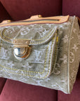 Louis Vuitton Vintage Green Denim Neo Speedy (2006)