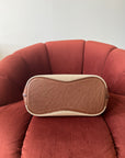 Hermès Limited Edition So Kelly 26 In Étrusque Ostrich & Toile (2012)