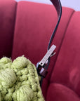 Fendi Vintage Lime Green Wool Baguette