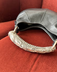 YSL Vintage Mini Mombasa In Black Leather