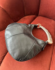 YSL Vintage Mini Mombasa In Black Leather