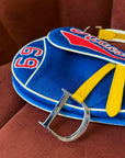 Dior Limited Edition "Adiorable" 69 Blue Velvet Saddle Bag (2003)