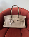 *ON HOLD* Hermès JPG Shoulder Birkin 42 In Etoupe Togo (2010)