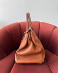 Hermès Birkin 35 In Fauve Barenia (2017)