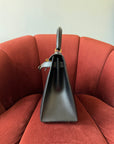 Hermès Kelly 28 Sellier In Black Box Calf (1996)