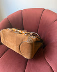 Gucci by Tom Ford Bamboo Horsebit Shopper In Brown Suede (2006)