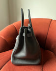 Hermès Birkin 35 In Black Togo (2012)