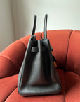 Hermès Birkin 35 In Black Togo (2012)