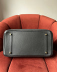 Hermès Birkin 35 In Black Togo (2012)