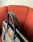 Hermès Birkin 35 In Black Togo (2012)