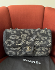 Chanel Jumbo Leopard Crystal Tweed Single Flap (2010-11)