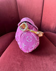 Louis Vuitton Pink Denim Monogram Pleaty (2006)