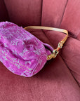 Louis Vuitton Pink Denim Monogram Pleaty (2006)