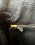Hermès Birkin 35 In Black Togo (2012)