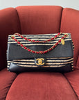Chanel Coco Striped Jersey Sailor Flap (2014)