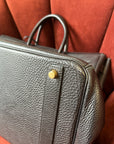 Hermès Birkin 40 In Black Togo (2000)