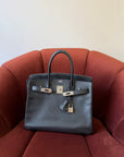 Hermès Birkin 30 In Black Epsom (2006)