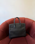 Hermès Birkin 30 In Black Epsom (2006)