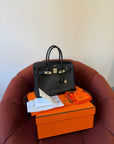Hermès Birkin 30 In Black Epsom (2006)