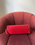 Hermès Kelly 32 in Rouge Vif Box Calf (1994)