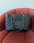 Chanel GST In Black Caviar (2014)