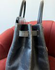 Hermès Birkin 40 In Black Box Calf (1997)