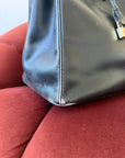 Hermès Birkin 40 In Black Box Calf (1997)