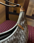 Dior Vintage Street Chic Half Moon Mini Hobo (2004)
