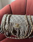 Chanel Paris-Dallas Suede Fringe Flap (2014)