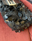Fendi Vintage Beaded Paillette Baguette
