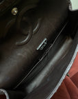 Chanel Medium Classic Double Flap In Espresso Python (2011)